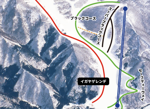 ブラックエリアコースイメージ